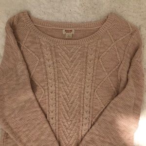 Pale pink sweater